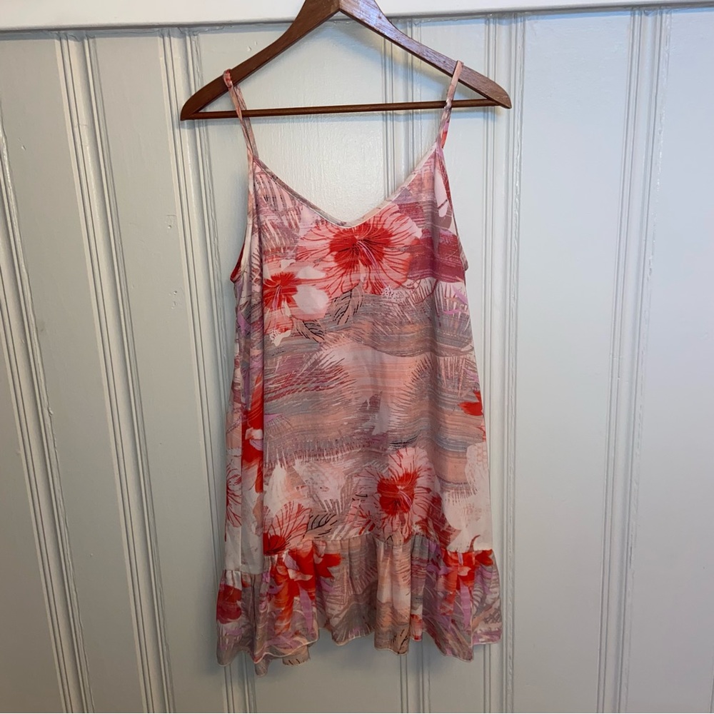 Sincerely Mary Big Floral Mini Dress Romantic whimsical